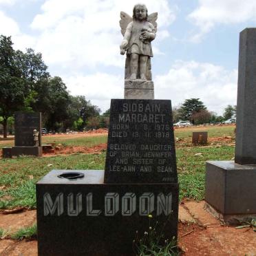 MULDOON Siobain Margaret 1976-1978