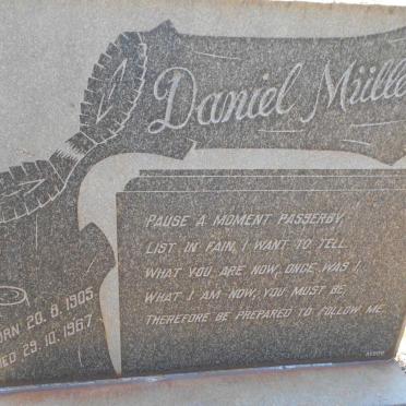 MÜLLER Daniel 1905-1967