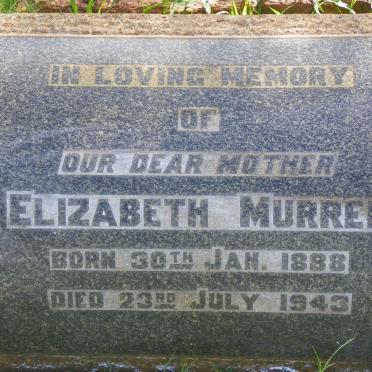 MURRELL Elizabeth 1888-1943