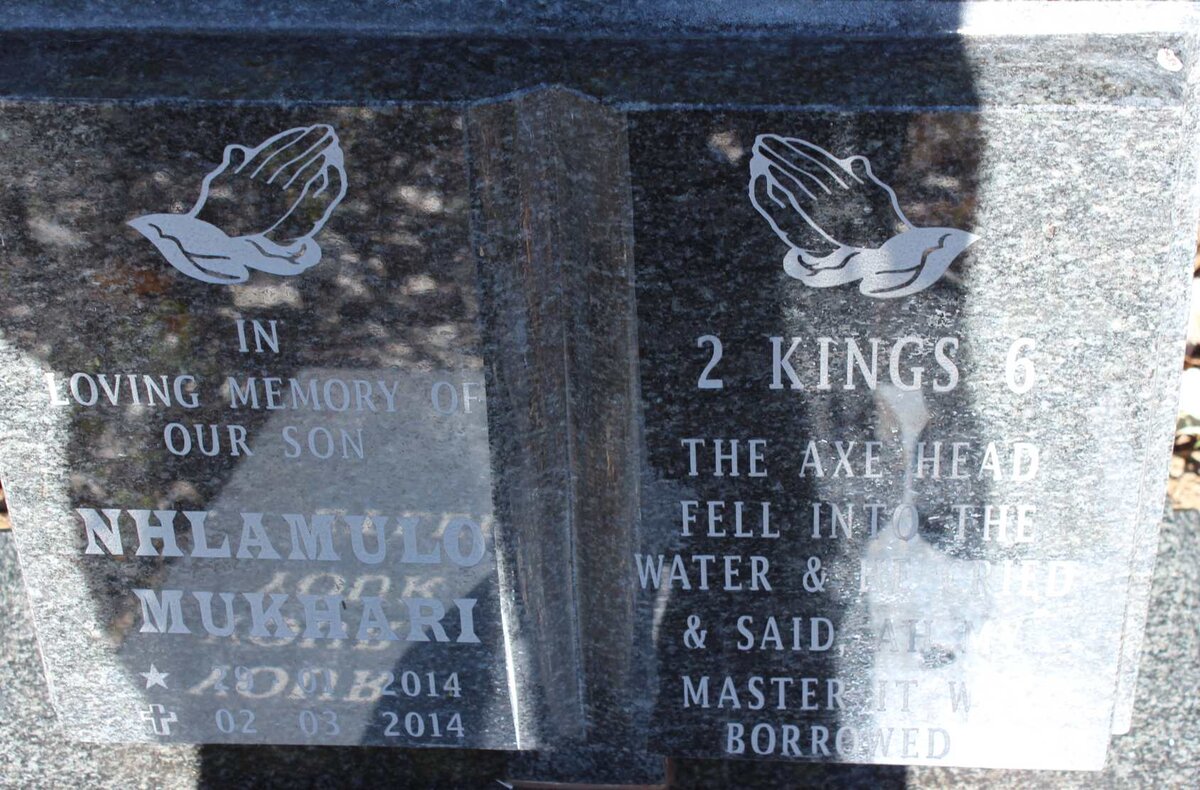 MUKHARI Nhlamulo 2014-2014