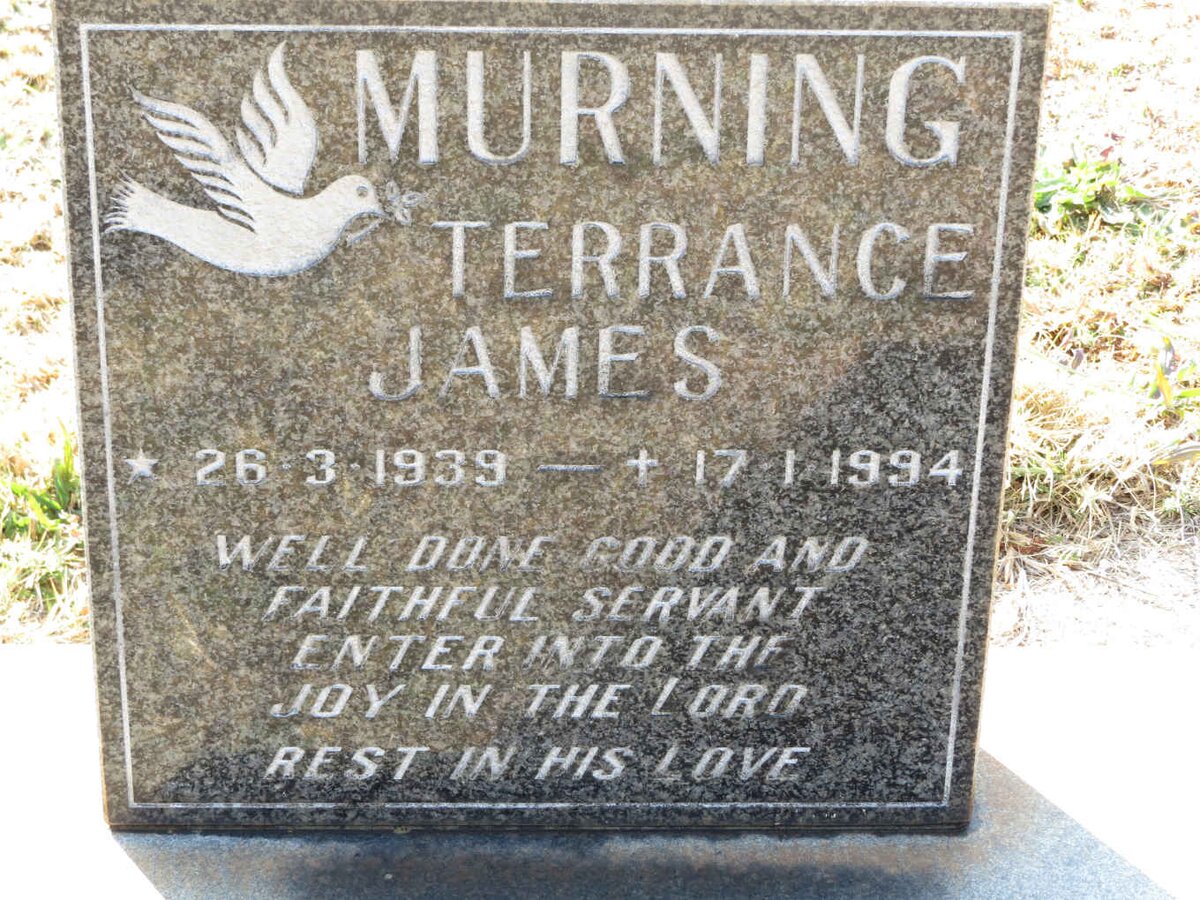 MURNING Terrance James 1939-1994