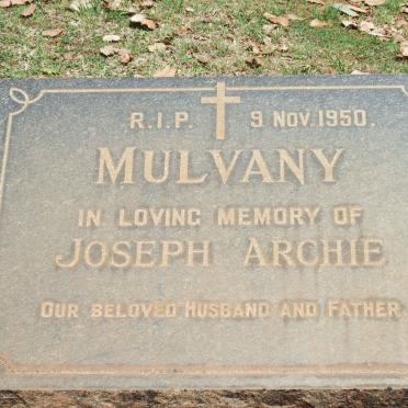 MULVANY Joseph Archie -1950