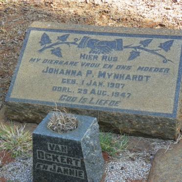 MYNHARDT Johanna P. 1907-1947