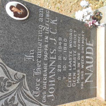 NAUDÉ Johannes J.C.K. 1949-1980