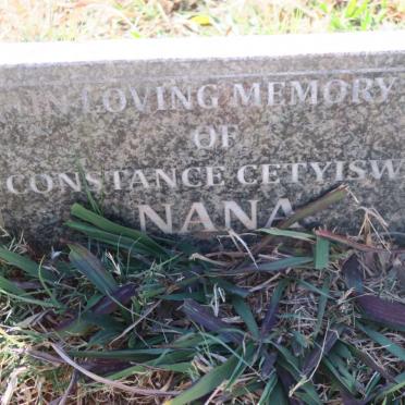 NANA Constance Cetyiswa