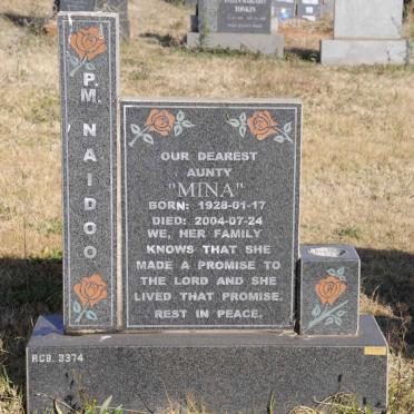 NAIDOO P.M. 1928-2004