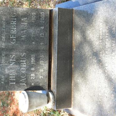 NAUDE Theunis Jacobus 1908-1975 &amp; Gerbrig Maria 1909-2000