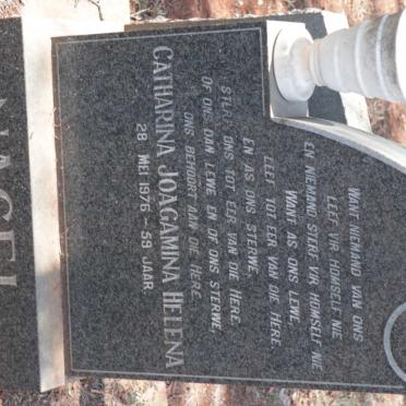 NAGEL Catharina Joagamina Helena -1976