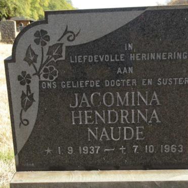 NAUDE Jacomina Hendrina 1937-1963