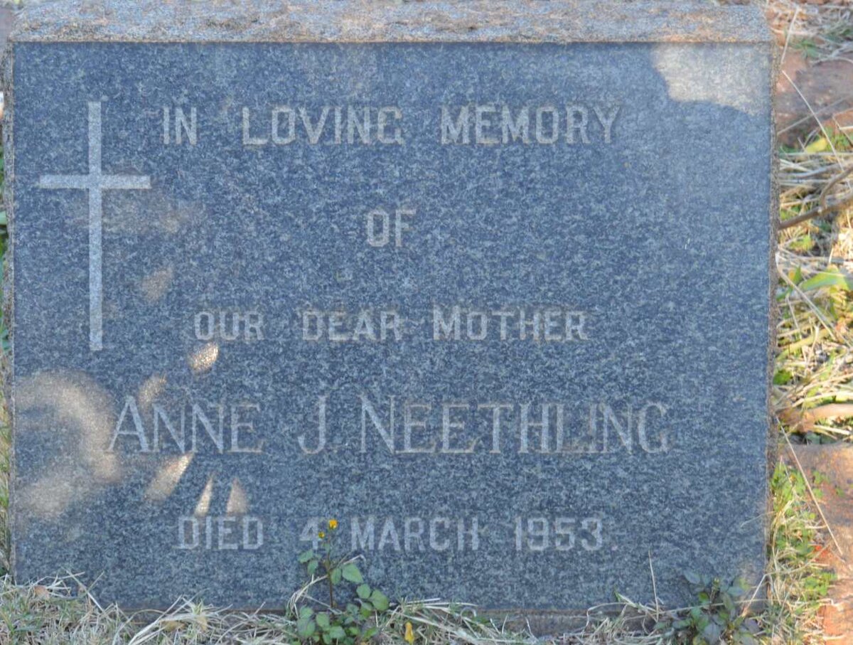 NEETHLING Anne J. -1953