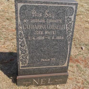 NEL Catharina Cornelia nee WHITE 1908-1964