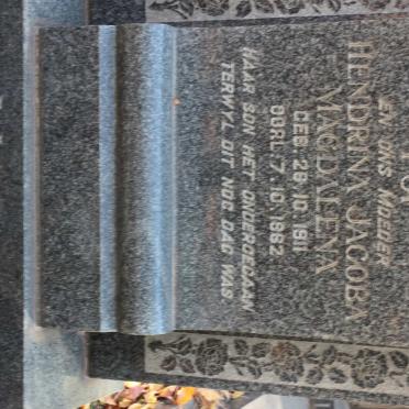 NEL Hendrina Jacoba Magdalena 1911-1962