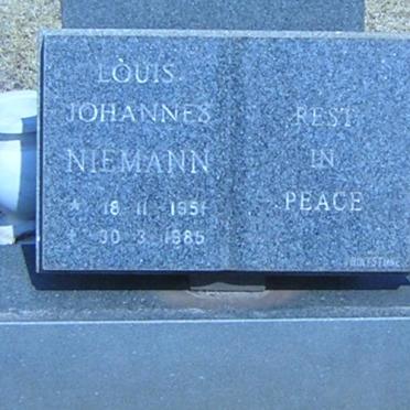 NIEMANN Louis Johannes 1951-1985