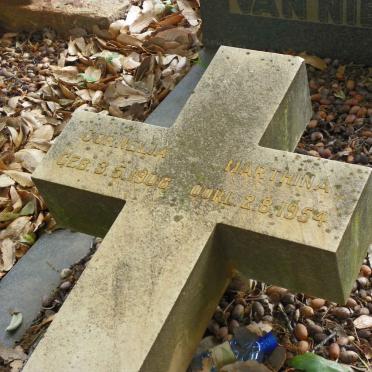 NIEKERK Andries Petrus Johannes, van 1903-1952 &amp; Cornelia Marthina 1908-1954