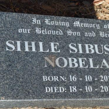NOBELA Sihle Sibusiso 2010-2010