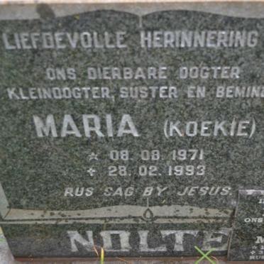 NOLTE Maria 1971-1993 :: MASON Edda 1950-2005