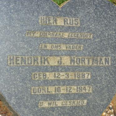 NORTMAN Hendrik J. 1887-1947