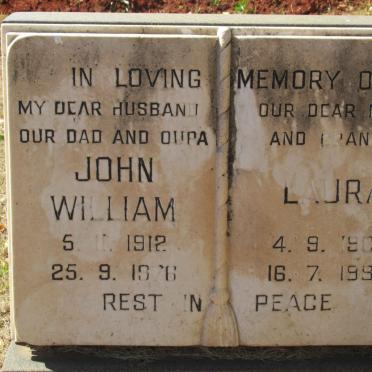 NORGATE John William 1912-1976 &amp; Laura 1906-1994