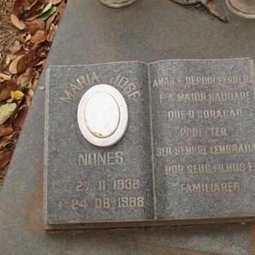 NUNES Maria Jose 1938-1988