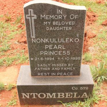 NTOMBELA Nankululeko Pearl Princess 1994-1995
