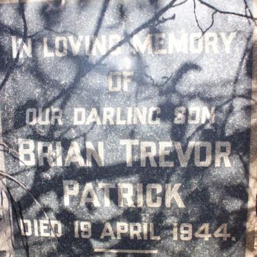 PATRICK Brian Trevor -1944