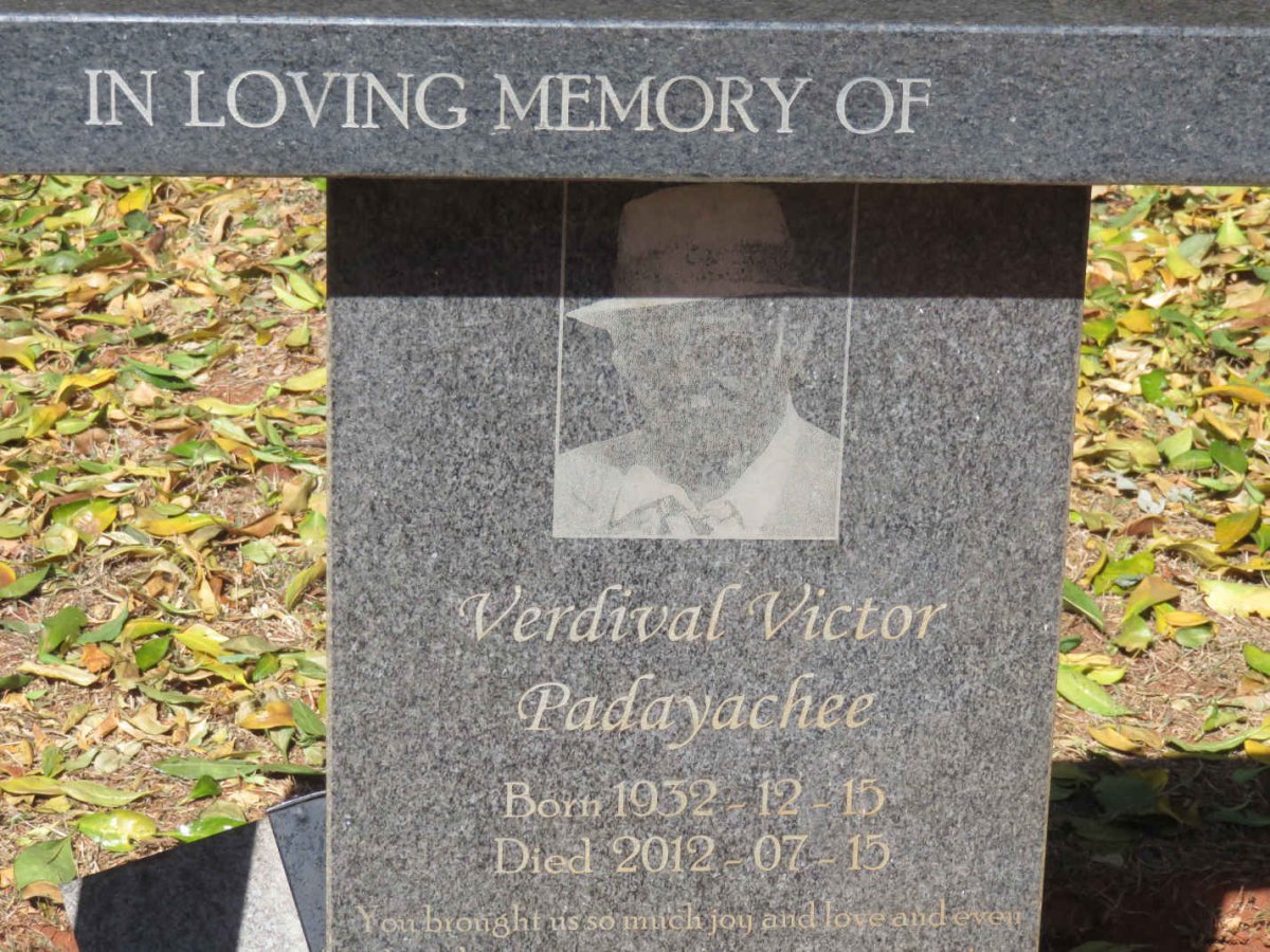 PADAYACHEE Verdival Victor 1932-2012