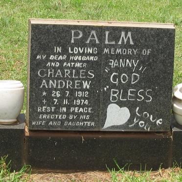 PALM Charles Andrew 1912-1974