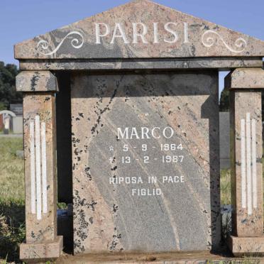 PARISI Marco 1964-1987