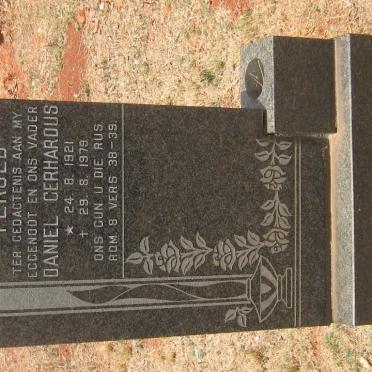 PEROLD Daniel Gerhardus 1921-1979