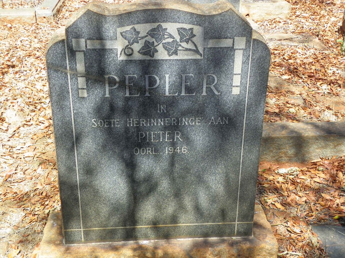 PEPLER Pieter -1946