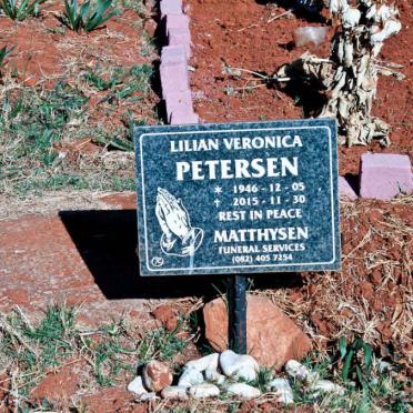 PETERSEN Lilian Veronica 1946-2015