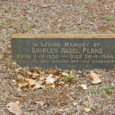 PERKS Shirley Hazel 1930-1944