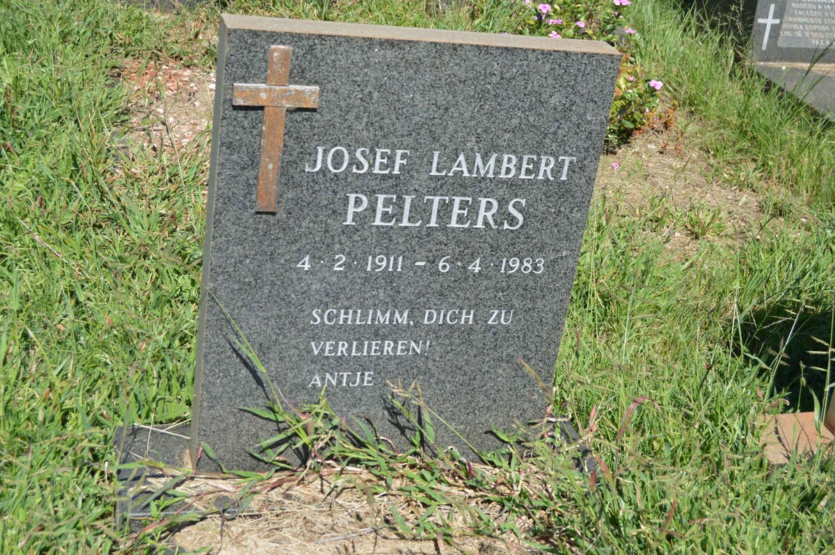 PELTERS Josef Lambert 1911-1983 &amp; Anna Euphemia Maria 1908-1994