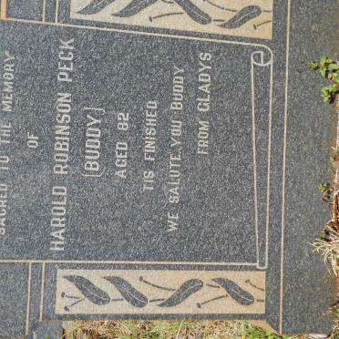 PECK Harold Robinson