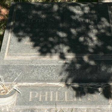 PHILLIPS Jacobus -1958 &amp; Rachel -1965 