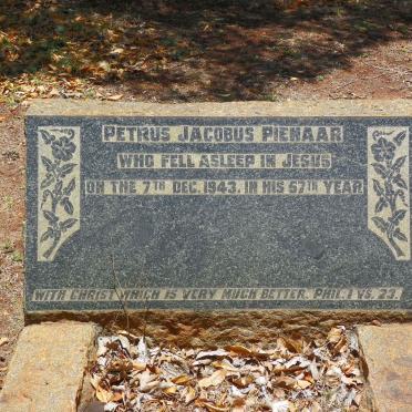 PIENAAR Petrus Jacobus -1943