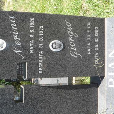 PIAN Giorgio 1911-1993 &amp; Nerina 1920-1973