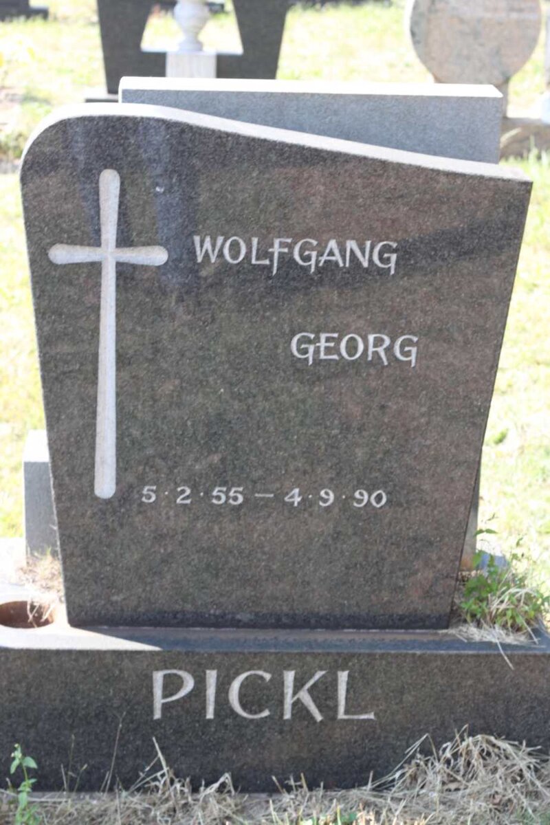 PICKL Wolfgang Georg 1955-1990