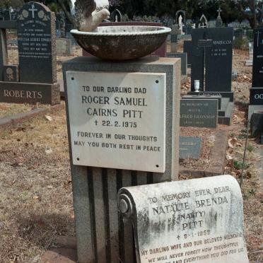 PITT Roger Samuel Cairns -1975 &amp; Natalie Brenda -1959 :: TURNER Natalie Gertrude -1964