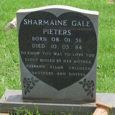 PIETERS Sharmaine Gale 1956-1984
