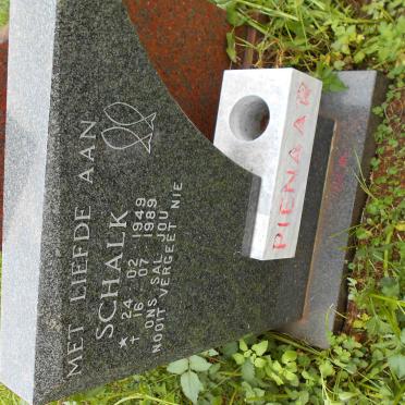 PIENAAR Schalk 1949-1989