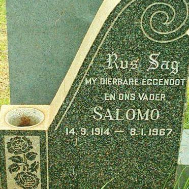 PLESSIS Salomo, du 1914-1967