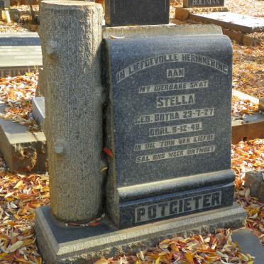 POTGIETER Stella nee BOTHA 1927-1948