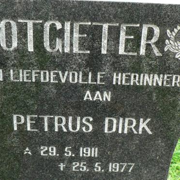 POTGIETER Petrus Dirk 1911-1977