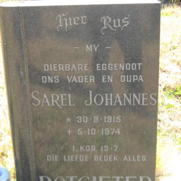 POTGIETER Sarel Johannes 1915-1974