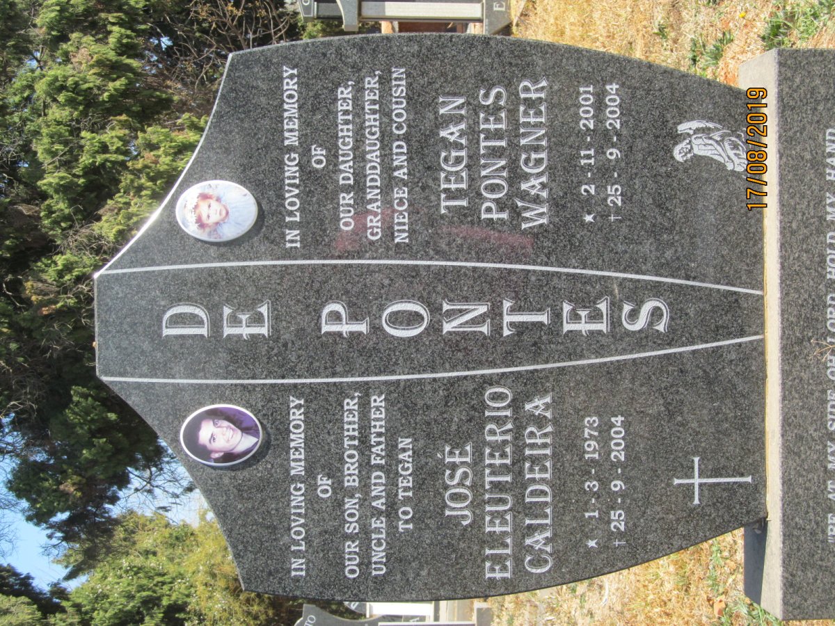 PONTES José Eleuterio Caldeira, de 1973-2004 :: WAGNER Tegan Pontes 2001-2004