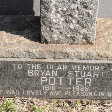 POTTER Bryan Stuart 1910-1989
