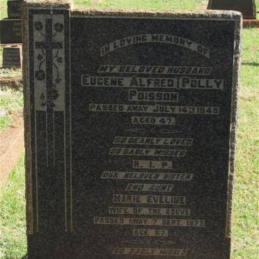 POISSON Eugene Alfred -1949 &amp; Marie Eveline -1972