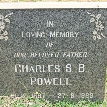 POWELL Charles S.B. 1897-1969