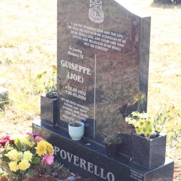 POVERELLO Guiseppe 1932-2020